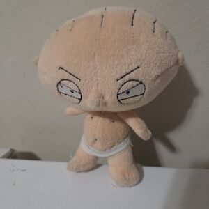 Kellytoy Family Guy 10-inch Stewie plush figure.